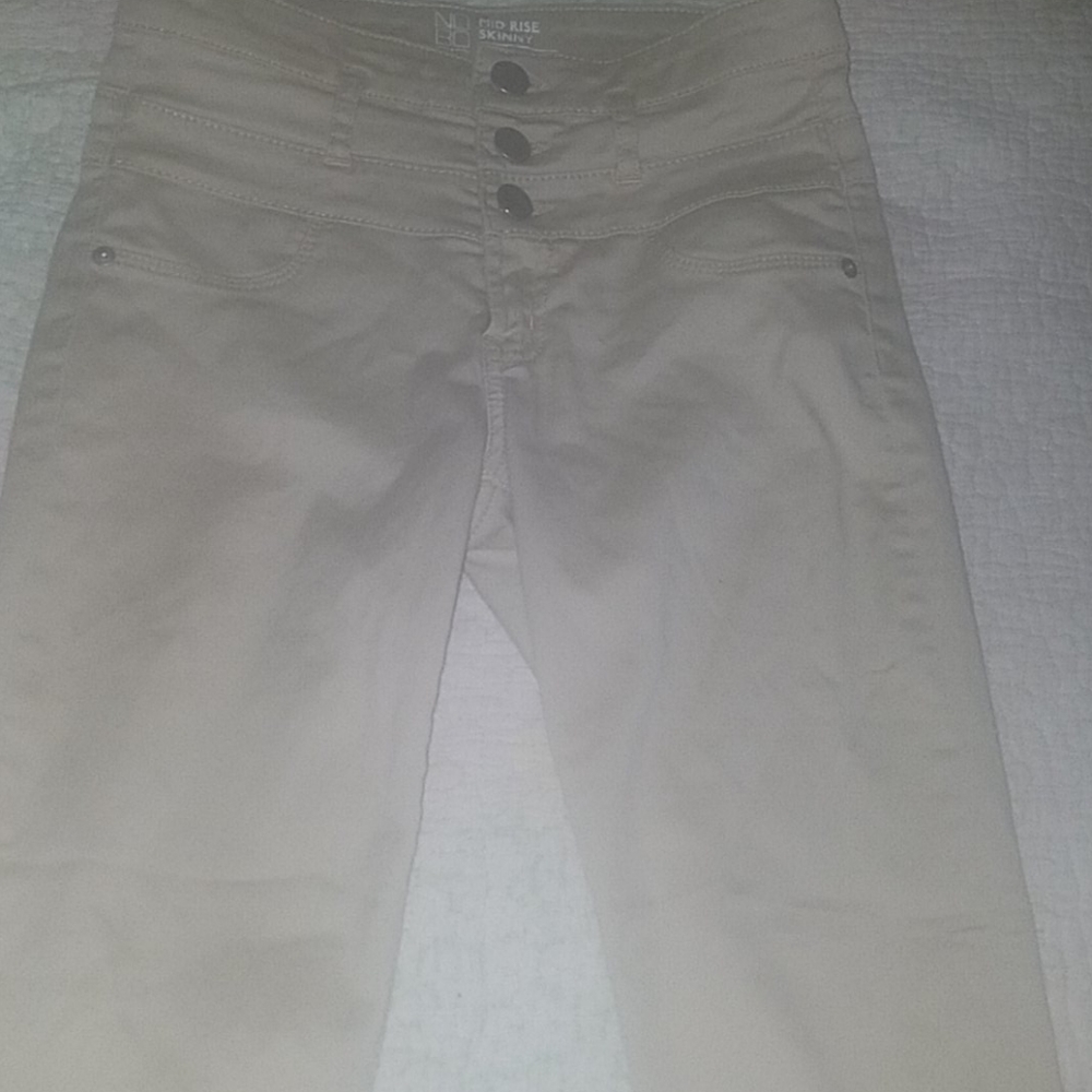 Khaki Skinny Jeans